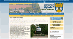 Desktop Screenshot of hohndorf.com